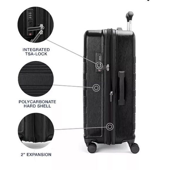 Travelpro WalkAbout 7 27.5" Check-in Spinner ❤️🛫 Rollaboard Travel bag Luggage - Picture 16 of 16